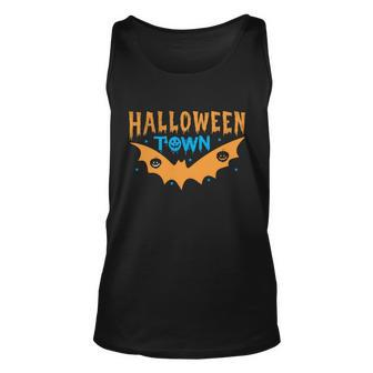 Halloween Town Bat Halloween Quote Unisex Tank Top - Monsterry CA