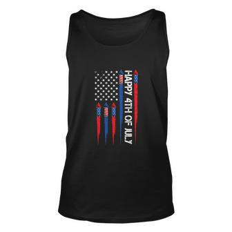 Happy 4Th Of July 2022 America Flag Unisex Tank Top - Monsterry