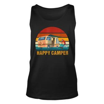 Happy Camper - Camping Rv Camping For Men Women And Kids Unisex Tank Top - Seseable