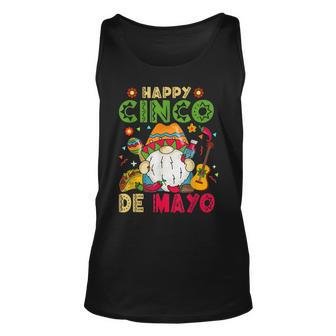 Happy Cinco De Mayo Mexican Gnome Cinco De Mayo Men Women Tank Top Graphic Print Unisex - Thegiftio UK