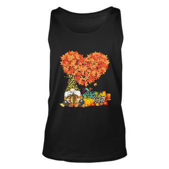 Happy Fall Yall Gnome Leopard Pumpkin Funny Autumn Gnome Graphic Design Printed Casual Daily Basic Unisex Tank Top - Thegiftio UK