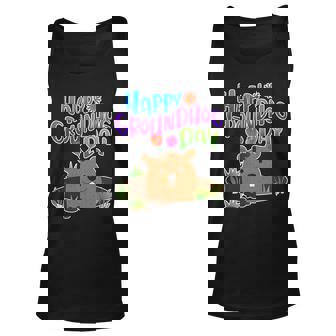 Happy Groundhog Day V3 Unisex Tank Top - Thegiftio