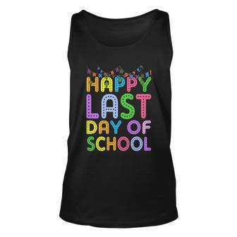 Happy Last Day Of School Gift V4 Unisex Tank Top - Monsterry AU
