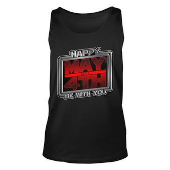 Happy May The 4Th Be With You Tshirt V2 Unisex Tank Top - Monsterry DE