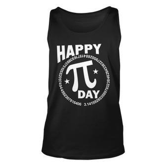 Happy Pi Day Numbers Tshirt Unisex Tank Top - Monsterry