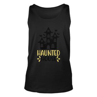 Haunted House Funny Halloween Quote Men Women Tank Top Graphic Print Unisex - Thegiftio UK