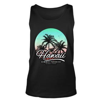 Hawaii Vintage Logo Tshirt Unisex Tank Top - Monsterry DE