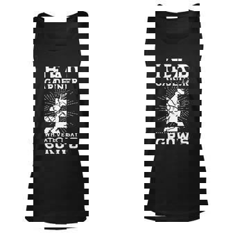 Head Gardener Funny Gardening Unisex Tank Top - Thegiftio UK