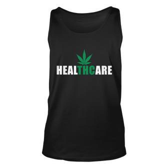 Healthcare Medical Marijuana Weed Tshirt Unisex Tank Top - Monsterry AU