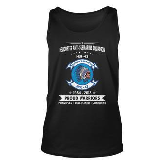 Helicopter Anti-Submarine Squadron Hsl Unisex Tank Top - Monsterry