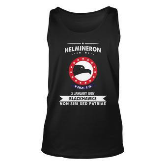Helicopter Mine Countermeasures Squadron Hm Unisex Tank Top - Monsterry