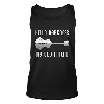 Hello Darkness My Old Friend Tshirt Unisex Tank Top - Monsterry