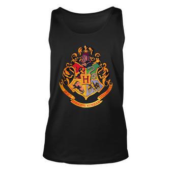 Hogwarts School Emblem Unisex Tank Top - Monsterry