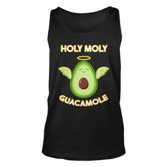 Holy Moly Guacamole Unisex Tank Top - Monsterry UK