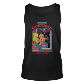 How To Summon The Candy Man Unisex Tank Top - Monsterry