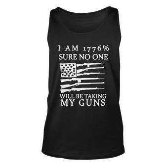 I Am 1776 Sure No One Is Taking My Guns Unisex Tank Top - Monsterry CA