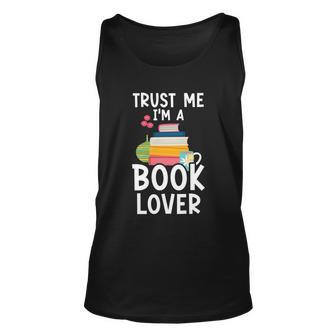 I Am A Book Lover Bookworm Literature Bibliophile Library Meaningful Gift Unisex Tank Top - Thegiftio UK