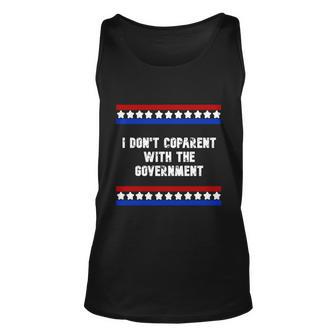 I Dont Coparent With The Government Unisex Tank Top - Monsterry UK