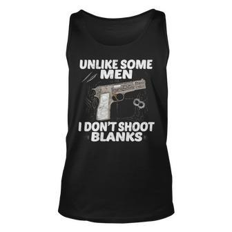 I Dont Shoot Blanks V2 Unisex Tank Top - Seseable