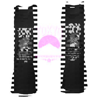 I Dont Speak Japanese Tokyo Skyline Graphic Design Printed Casual Daily Basic Unisex Tank Top - Thegiftio