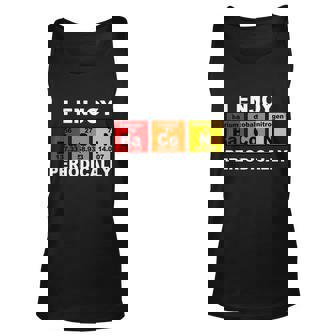 I Enjoy Bacon Periodically Unisex Tank Top - Thegiftio