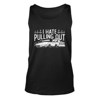 I Hate Pulling Out Retro Boating Boat Captain For Cool Gift Graphic Design Printed Casual Daily Basic V2 Unisex Tank Top - Thegiftio UK