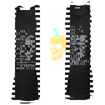 I Like Murder Shows Comfy Clothes And Maybe 3 People Graphic Design Printed Casual Daily Basic V3 Unisex Tank Top - Thegiftio