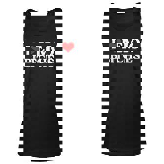 I Love Emo BitChes Men Women Tank Top Graphic Print Unisex - Thegiftio