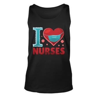 I Love Nurses Tshirt Unisex Tank Top - Monsterry AU