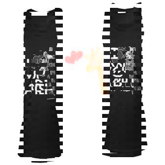 I Love You April The Giraffe Photo T-Shirt Graphic Design Printed Casual Daily Basic Unisex Tank Top - Thegiftio