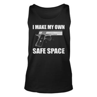 I Make My Own Safe Space Unisex Tank Top - Seseable
