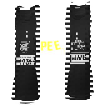 I Pee In Pools Gift Summer Vacation Cute Gift Unisex Tank Top - Thegiftio UK
