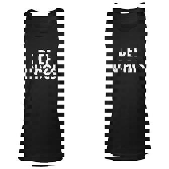 I Pee In Pools V2 Unisex Tank Top - Thegiftio UK