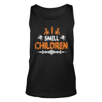 I Smell Children Funny Halloween Witch Scary Hocus Pocus Unisex Tank Top - Seseable