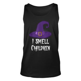 I Smell Children Funny Witch Hat Halloween For Women Unisex Tank Top - Seseable