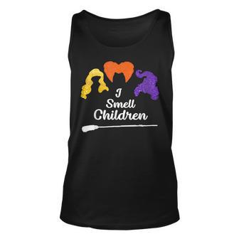 I Smell Kids Children Tshirt Halloween Funny Costume Witches Men Women Tank Top Graphic Print Unisex - Thegiftio UK