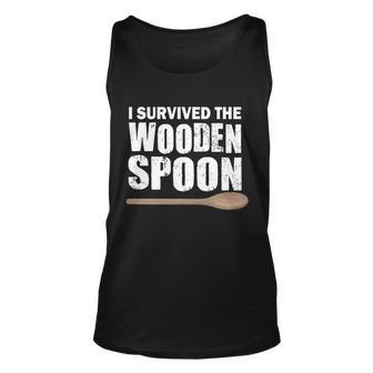 I Survived The Wooden Spoon Tshirt Unisex Tank Top - Monsterry CA