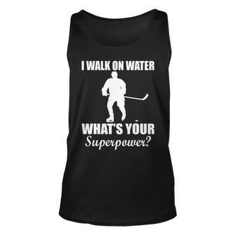 I Walk On Ice Whats Your Superpower Tshirt Unisex Tank Top - Monsterry