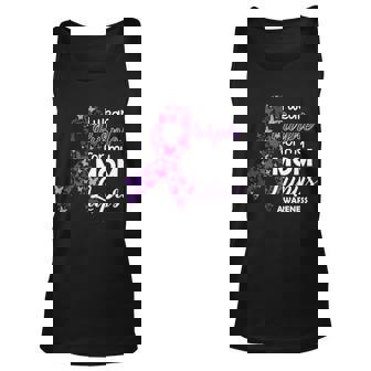 I Wear Purple For My Mom Lupus Awareness Graphic Design Printed Casual Daily Basic Unisex Tank Top - Thegiftio