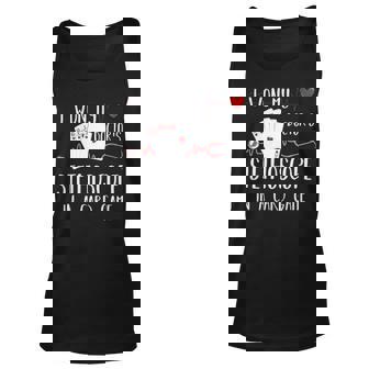 I Won My Doctor S Stethoscope Card Game Nurses Pla Unisex Tank Top - Thegiftio UK