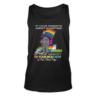 If Your Parents Arent Accepting Im Your Mom Now Lgbt Hugs Unisex Tank Top - Monsterry CA