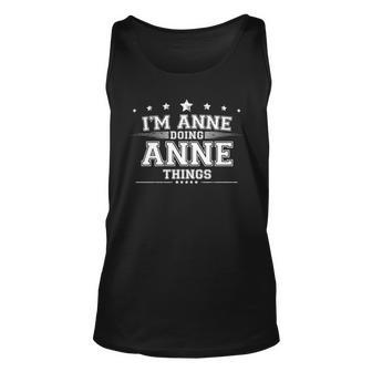 Im Anne Doing Anne Things Unisex Tank Top - Thegiftio UK