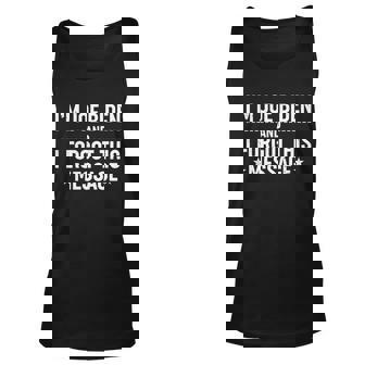 Im Joe Biden And I Forgot This Message V2 Unisex Tank Top - Thegiftio