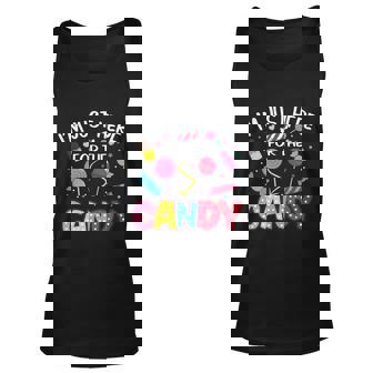 Im Just Here For The Candy Halloween Cute Lollipop Sweets Meaningful Gift Unisex Tank Top - Thegiftio