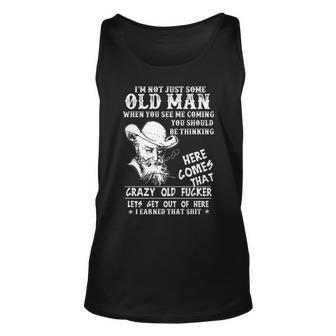 Im Not Just Some Old Man Unisex Tank Top - Seseable