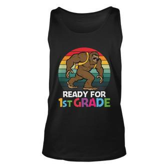 Im Ready For 1St Grade Bigfoot Back To School Unisex Tank Top - Monsterry