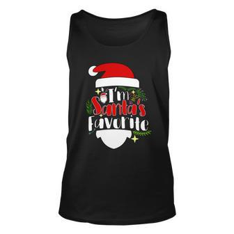 Im Santas Favorite Christmas Tshirt Unisex Tank Top - Monsterry AU