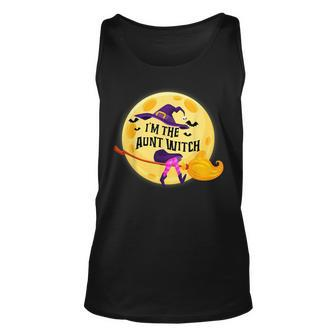 Im The Aunt Witch Halloween Matching Group Costume Unisex Tank Top - Seseable