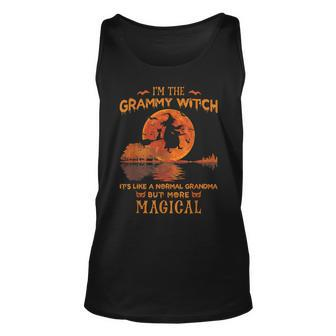 Im The Grammy Witch Like A Normal Grandma Halloween Costume Unisex Tank Top - Seseable