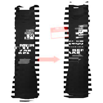 Im With Karen | Funny Couples Gifts Ken Halloween Costume Men Women Tank Top Graphic Print Unisex - Thegiftio